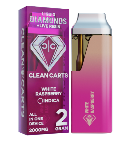 Clean Carts White Raspberry